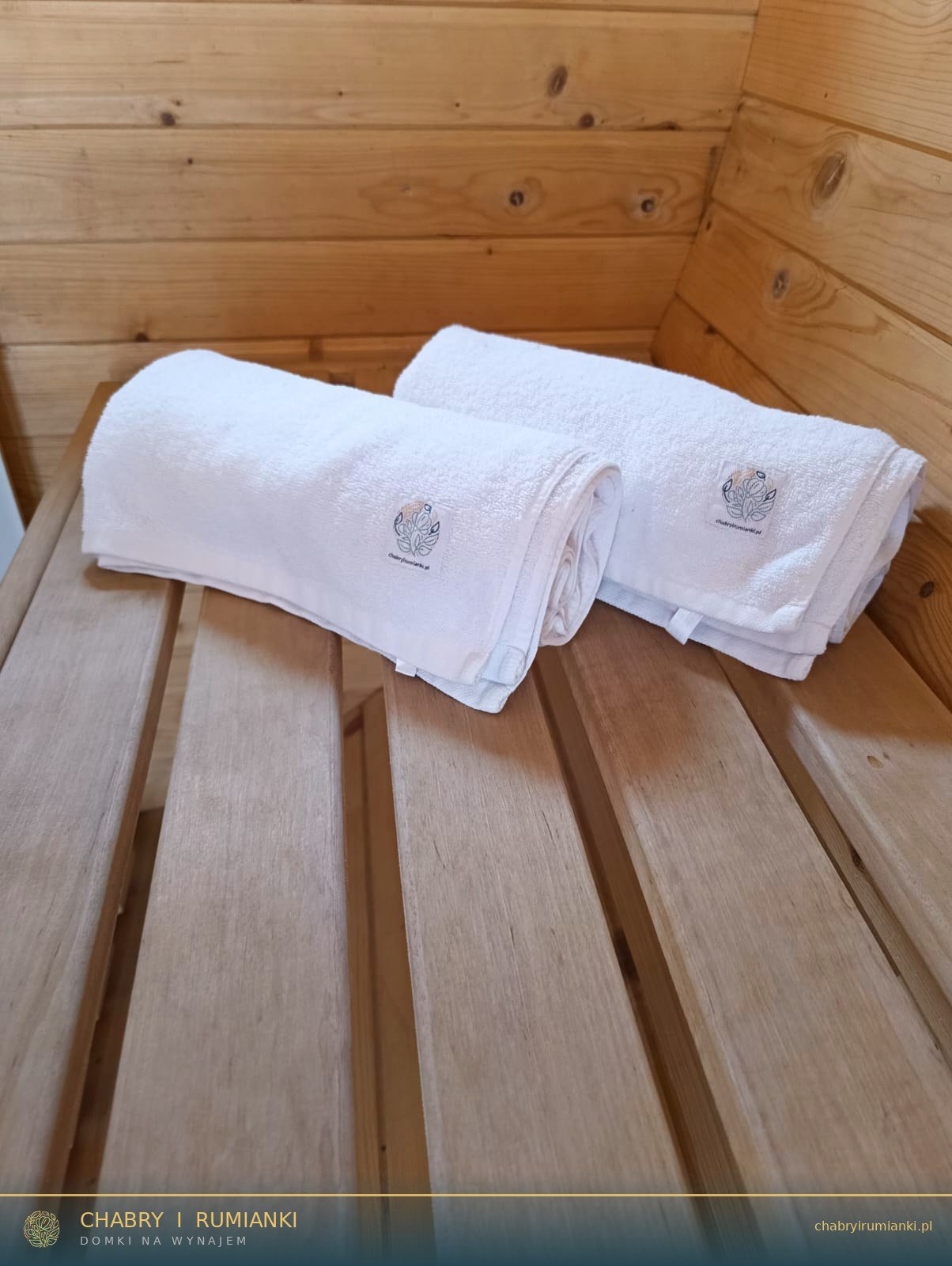 Sauna elektryczna w domkach SPA na Kaszubach — Chabry i Rumianki