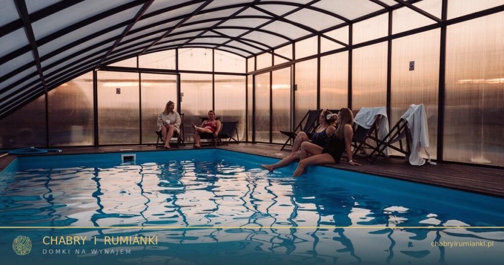 Noclegi blisko Gdańska z jacuzzi — Chabry i Rumianki, 45 min od Trójmiasta